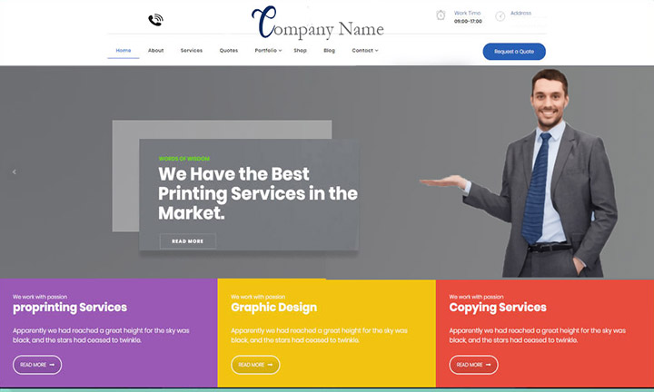 web-design-template-business